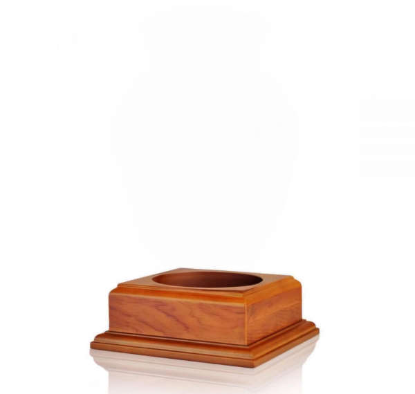 Shimmering Purple Aluminum Urn